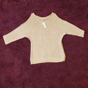 New York & Co Cold Shoulder Sweater NWT